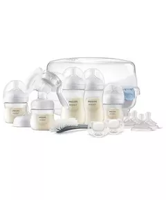 Philips Avent borstvoedingsset - Met handkolf, flessen en sterilisator