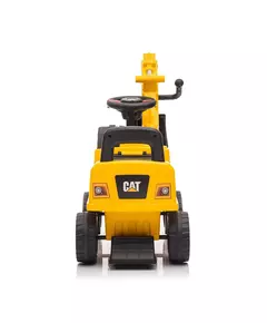Caterpillar Loopauto Geel – Loopwagen met Graafarm – Stoere Kinderauto
