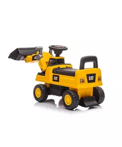 Caterpillar Loopauto Geel – Loopwagen met Geluid en Opbergruimte
