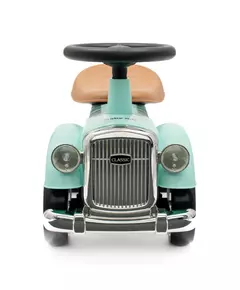 Retro Loopauto Mint – Loopwagen met Geluid en Opbergruimte