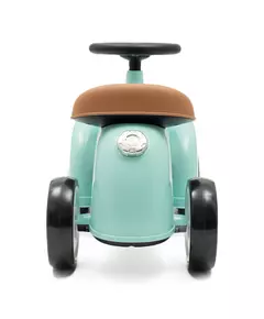 Retro Loopauto Mint – Loopwagen met Geluid en Opbergruimte