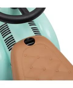 Retro Loopauto Mint – Loopwagen met Geluid en Opbergruimte