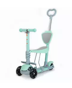 Multi 3-in-1 Driewieler Scooter Blauw – Verstelbaar – Met Verlichting