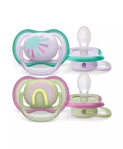 Philips Avent fopspenen Ultra Air - 0-6 maanden - Meisje