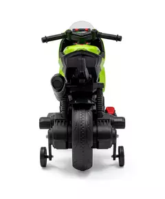 Supersport Elektrische Kinder Motor Groen – Met Geluid en Zijwieltjes