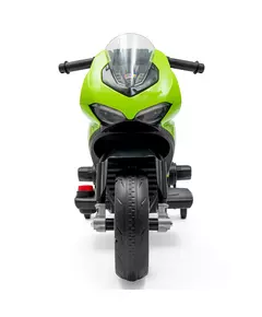 Supersport Elektrische Kinder Motor Groen – Met Geluid en Zijwieltjes