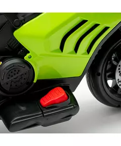 Supersport Elektrische Kinder Motor Groen – Met Geluid en Zijwieltjes