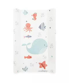 Aankleedkussen - 70x47cm - Waterproof - Oceaandieren Design