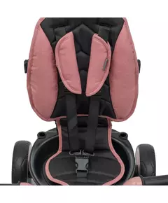 5-in-1 RELAX Driewieler Roze – Verstelbaar, Duwstang en 360° Draaiend Zitje