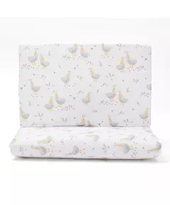 Beddengoedset Baby - Gansjes - Met Vulling - Dekbed 90 x 120 cm