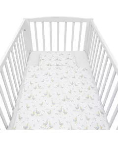 Beddengoedset Baby - Gansjes - Met Vulling - Dekbed 90 x 120 cm