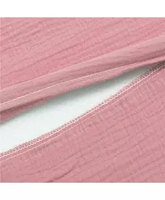 BASIC katoenen kussensloop voor wigkussen roze 30x37 cm – zacht en huidvriendelijk
