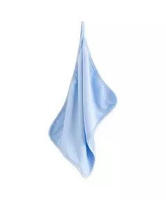 Zachte hydrofiele handdoek blauw 40x30 cm