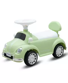 Kiddo Cruiser mint loopauto – Retro design met LED-licht en melodieën
