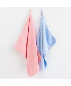 Zachte hydrofiele handdoek roze 40x30 cm