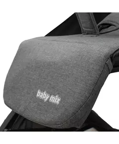 Bimelo lichtgewicht buggy grijs – compact en functioneel