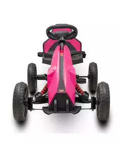 Speedster roze skelter – sportief en veilig met verstelbaar zitje