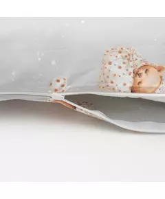 Beddengoedset Baby - Sweet Teddy Bear Grijs - Zonder Vulling