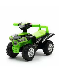 Loopquad Groen - Met Geluid en Licht - Vanaf 1 Jaar - Loopauto Kind