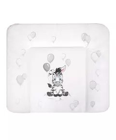 Aankleedkussen - 85x70cm - Waterproof - Zebra Design - Veilig & Comfortabel