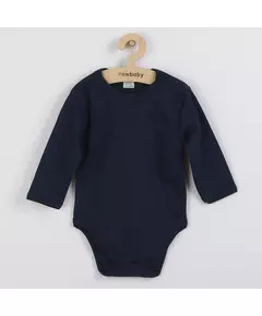 Babyromper - Donkerblauw - Maat 50 - Lange Mouwen - 100% Katoen