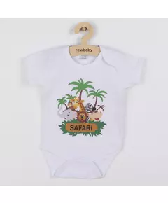 Babyromper - Maat 50 - Katoen - Safari print - Dierenprint