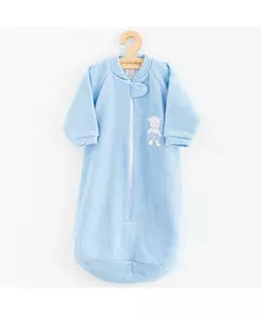 Slaapzak - Teddybeer - Blauw - Size 80 (9-12 maanden) - Baby slaapzak