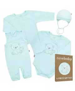 Baby Kleding Set - Vestje Romper Muts - 100% Katoen - Maat 56 (0-3 maanden)