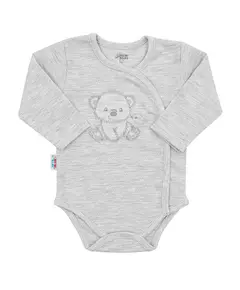 Babyset - 4-delig - Maat 62 - Grijs - Jasje - Romper - Strampler