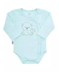 Babyset - Maat 62 - Lichtblauw - 4-delig - Teddybeer - Romper