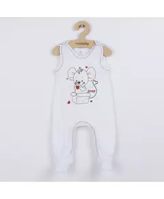 Babyset - 2-delige set - Jasje met lange mouwen - Mouwloos rompertje
