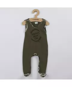 Baby Onesies - DADDY'S BRAVE GIRL - Camouflage - Katoen
