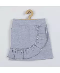 Kinderset - T-shirt met vlinders - Rokje met ruches - Maat 80 (9-12m)