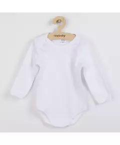 Baby rompers - Lange mouwen - Wit - Maat 50 - 100% katoen