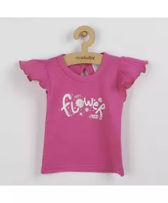 2-piece set - T-shirt en broekje - katoen - bloemenmotief