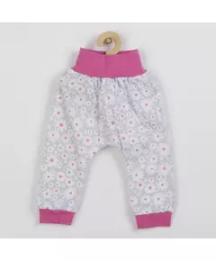 2-piece set - T-shirt en broekje - katoen - bloemenmotief