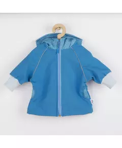 Softshell Kinderjas - Blauw - Maat 74 (6-9 maanden) - Waterbestendig