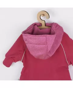 Softshell kinderjas - Donkerroze - Maat 92 (18-24 maanden)