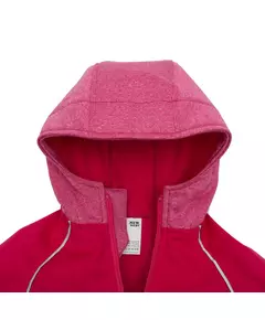 Softshell Vest - Roze - Capuchon - Reflecterende biezen