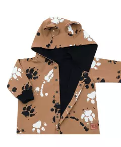 Kinderonesie - Met capuchon - Vlekkenprint - Hoogwaardig katoen
