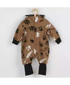 Baby overalls - met capuchon - met oortjes - maat 86 - 12-18 maanden