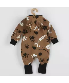 Baby overalls - met capuchon - met oortjes - maat 86 - 12-18 maanden