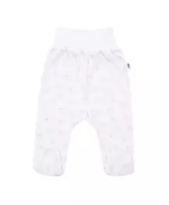 Babykleding - 3-Piece Cotton Infant Set - Witte romper met lange mouwen