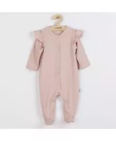 Baby Romper - Lichtroze - Katoen - Maat 86 (12-18m) - Baby Jumpsuit