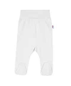 Babykleding - Babybroek - Wit - Maat 80 (9-12 maanden)