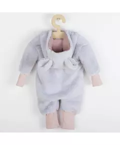 overall - teddy bear - capuchon - Wellsoft - maat 62 (3-6m)