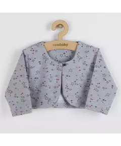 Kleding - 3-delige meisjesset - Grijze top - Rok met sterren