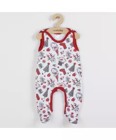 Baby jumpsuit - Kerst - Katoen - Maat 80 (9-12 maanden)