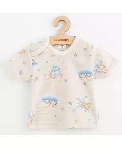 T-shirt - Katoen - Drukknoopjes - Fairy en vlinders - Maat 68 (4-6 maanden)