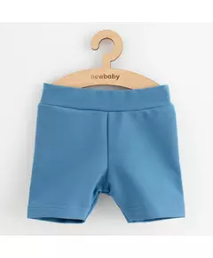 Baby Shorts - Katoen - Maat 56 (0-3 maanden) - Blauw - Elastische Tailleband